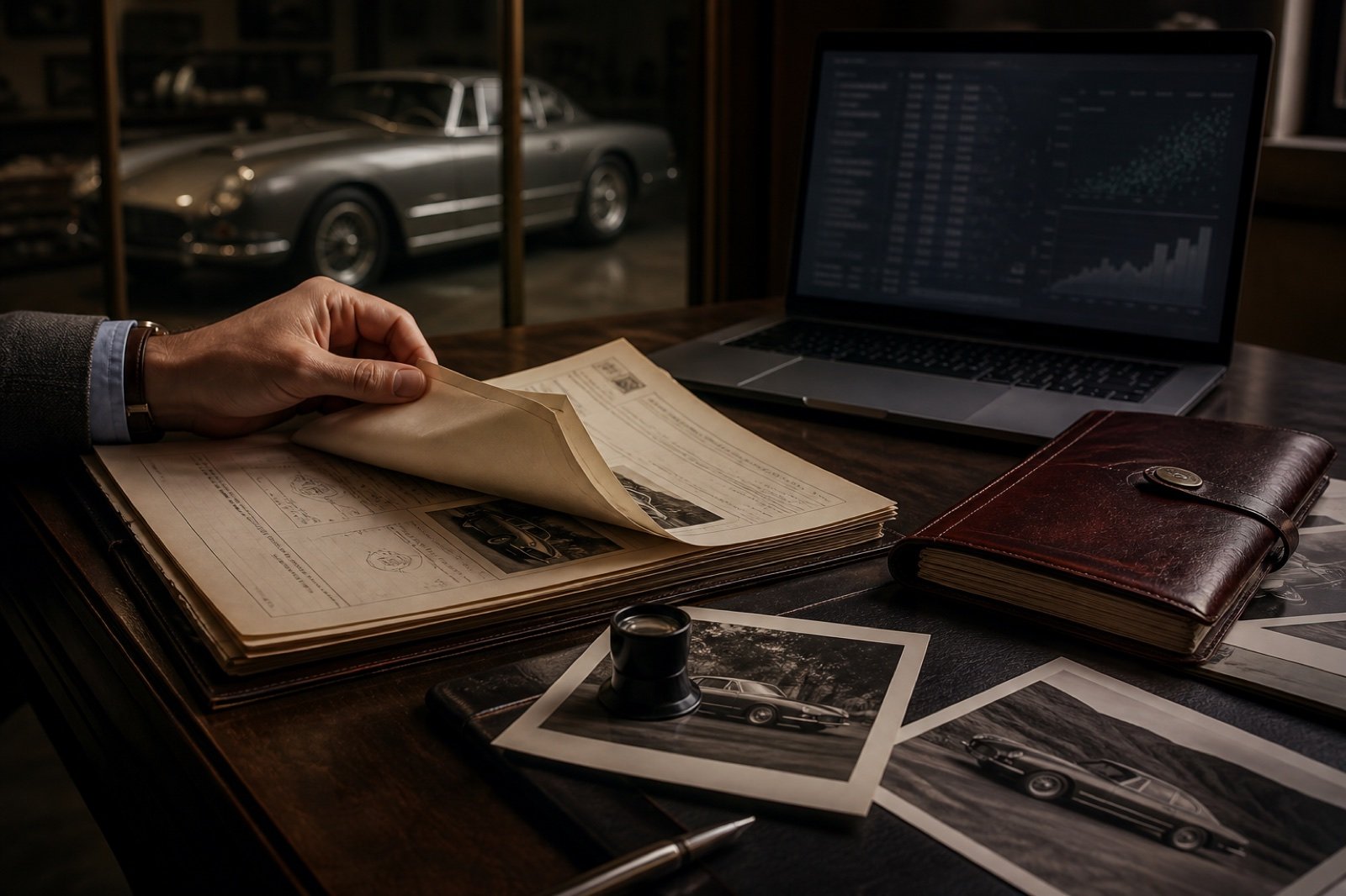 Independent vehicle market research and provenance evidence